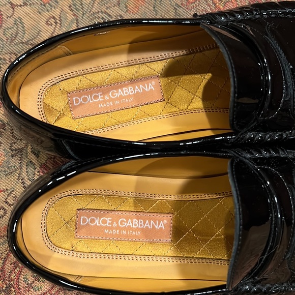 Gorgeous pair of Dolce Gabbana patent loafers main image 6